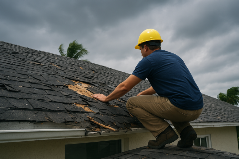 Roof Damaged After a Storm? Here’s Your Fastest Fix