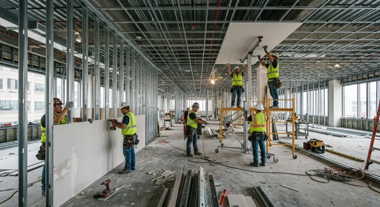 Commercial Drywall Installation & Repair Services for Office Buildouts in SW Florida