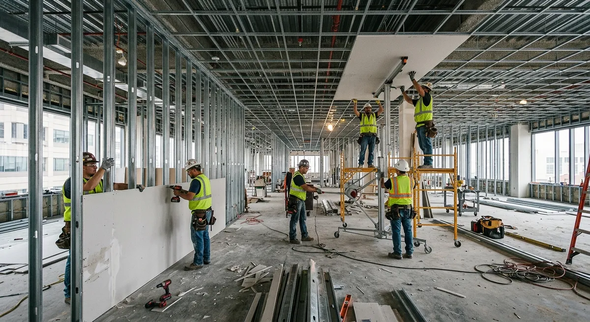commercial drywall installation contractors Florida