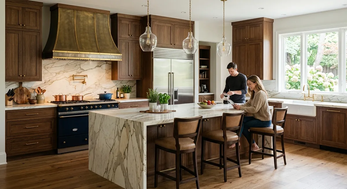 Contemporary kitchen design Southwest Florida island
