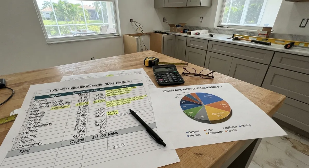 kitchen remodeling budget planning